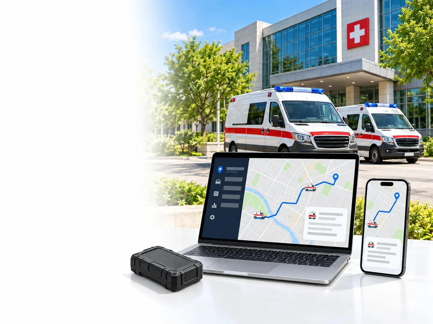 Vehicle Tracking for Healthcare