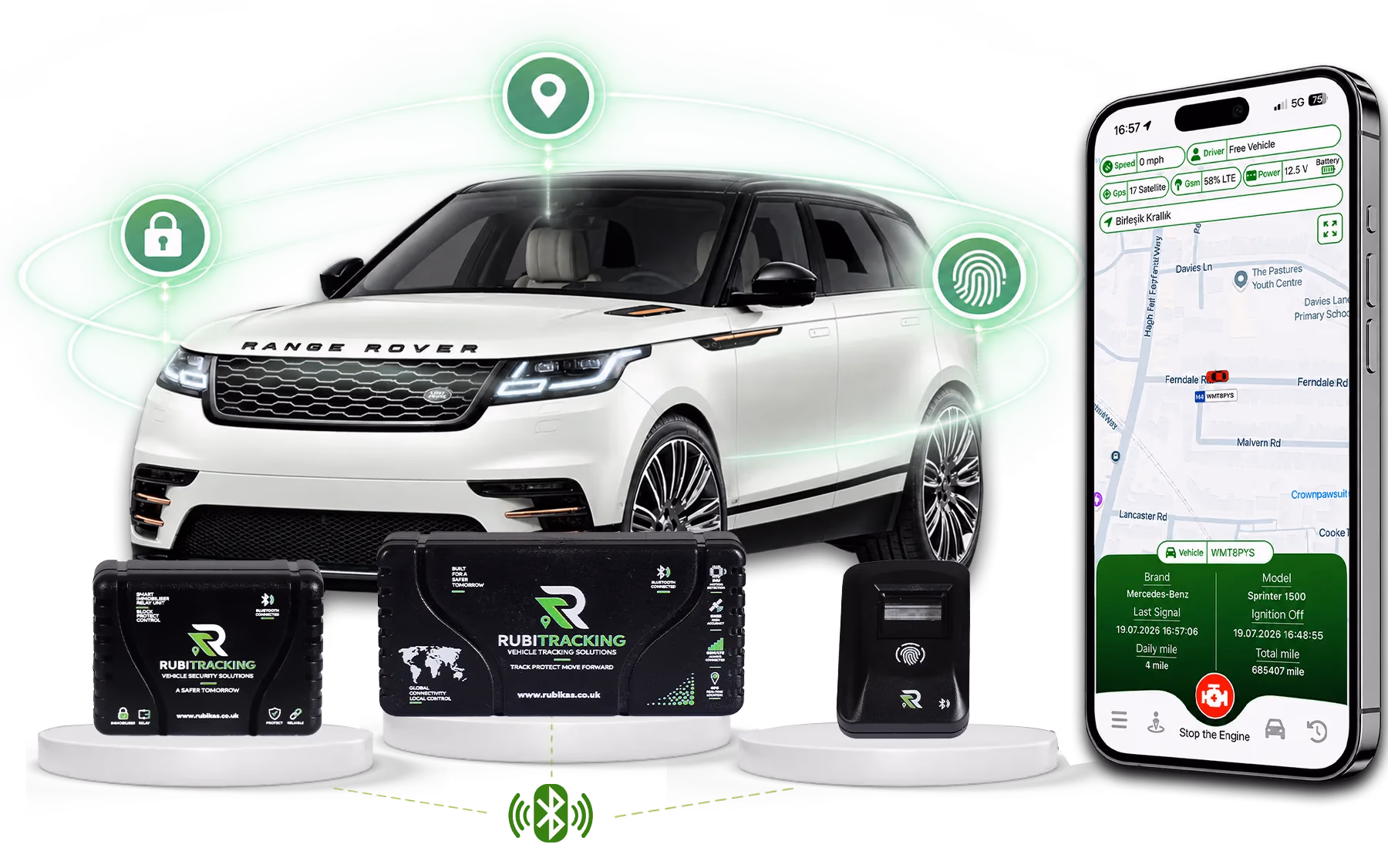 Vehicle Tracking System: Tracks the Car, Knows the Driver.