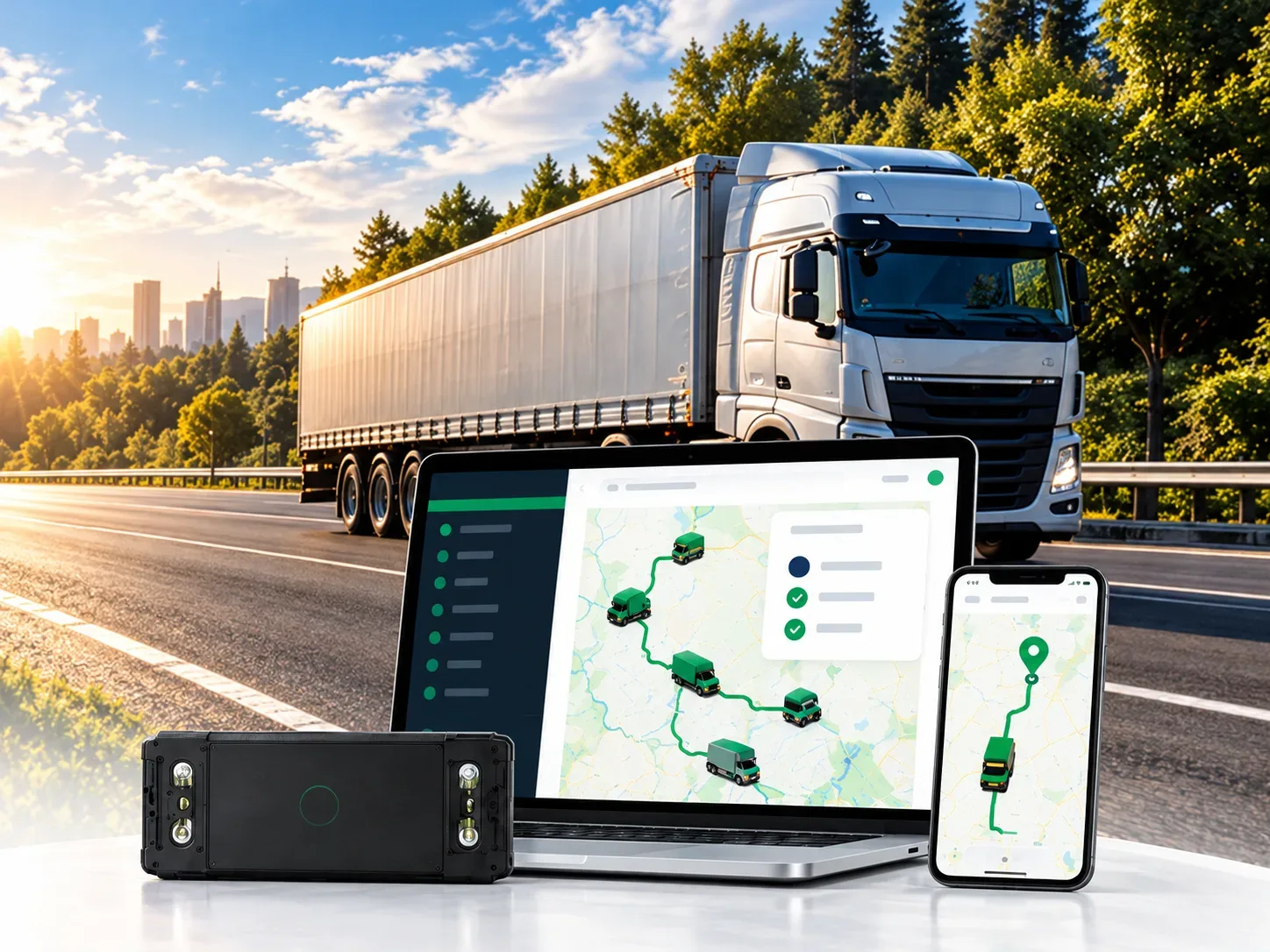 Vehicle Tracking for Logistics & Transport